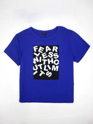 Women's Graphic Printed T-Shirt,Dark Blue