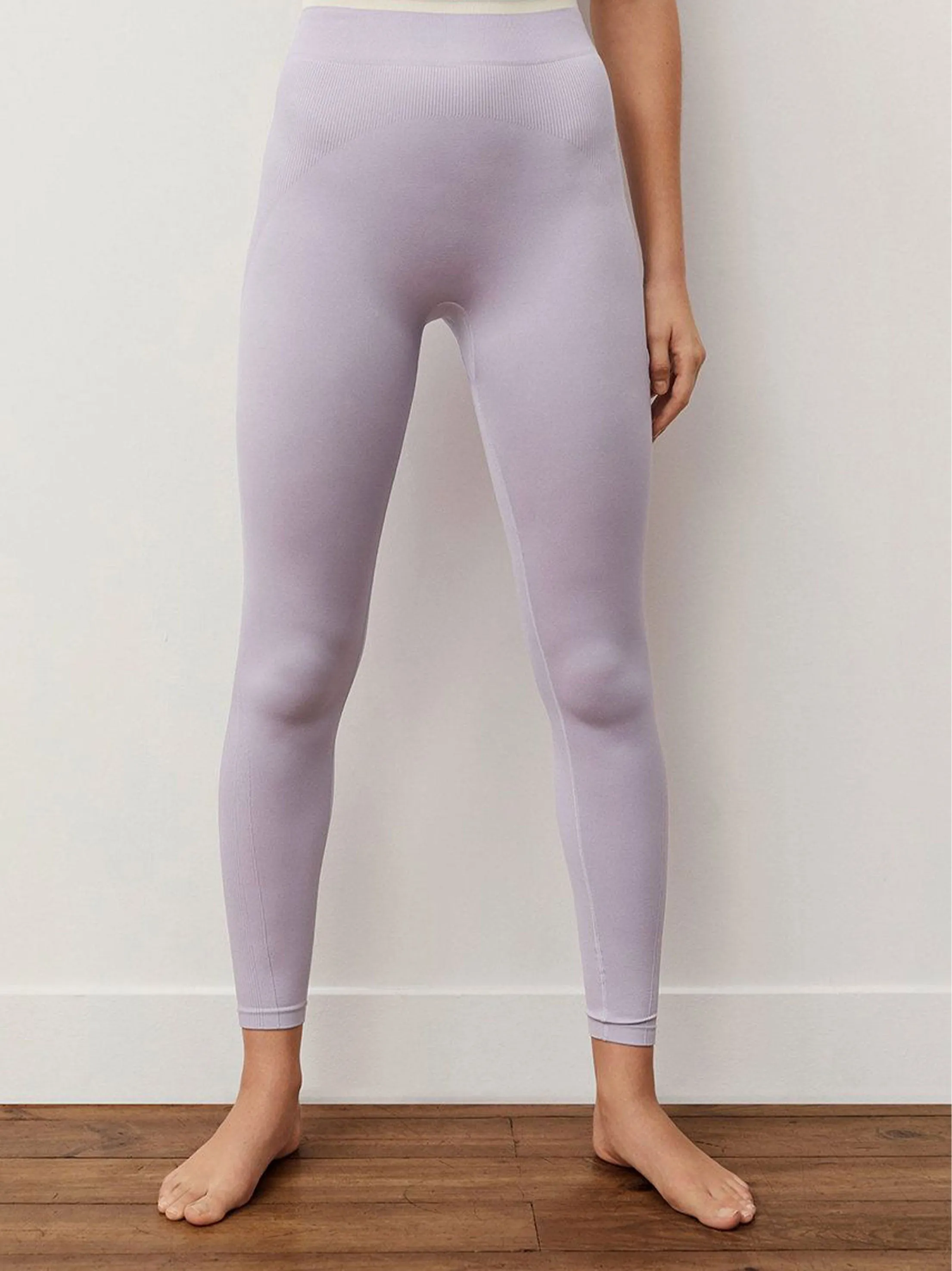Women's Plain  Legging,Purple