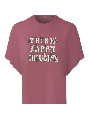 Women's Printed T-Shirt,Pink