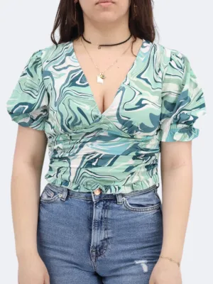 Women's Printed Top,Multi