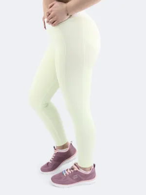 Women's Textured Leggings,Light Green