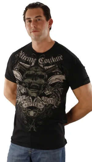 Xtreme Couture Life After Death Tee in Black