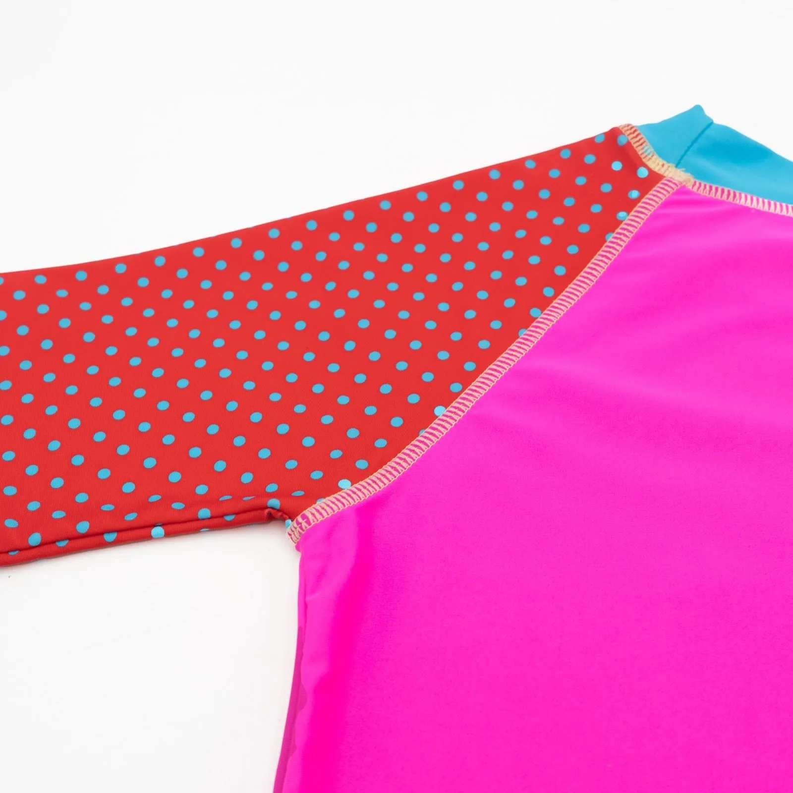 Zoggs Girls Pink Rash Vest